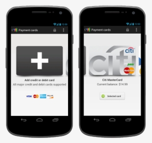 Google Wallet Now Supports Major Debit And Credit Cards - Google Voice Search Phone, HD Png Download, Free Download