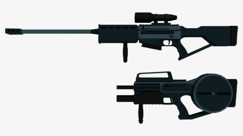 Transparent Deus Ex Png - Deus Ex 1 Sniper Rifle, Png Download, Free Download