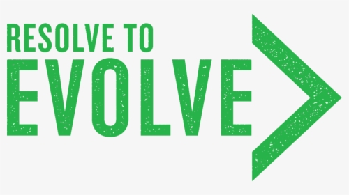 Resolve To Evolve Logo - Graphic Design, HD Png Download, Free Download