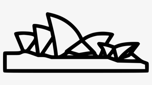Sydney Opera House - Drawing Sydney Opera House, HD Png Download, Free Download