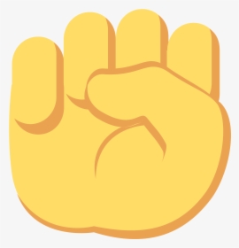 Raised Fist Emoji Png Transparent Clipart , Png Download - Significado Del Emoji Puño Cerrado, Png Download, Free Download