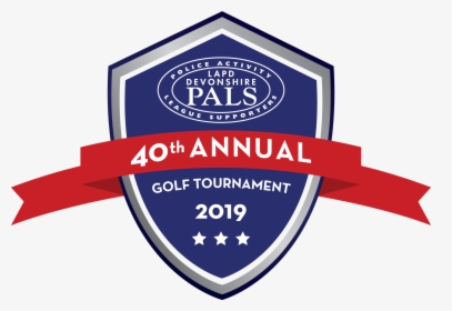 Lapd Devonshire Pals 40th Annual Golf Tournament - Emblem, HD Png Download, Free Download