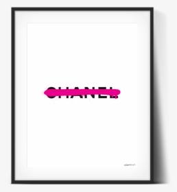 Antoniobrasko Chanel Spraypaint Poster - Illustration, HD Png Download, Free Download