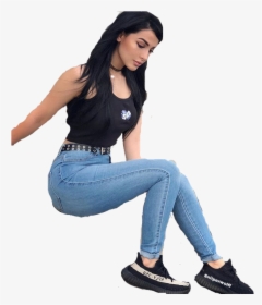 #sssniperwolf #aliashelesh #lia #youtube #gamer #freetoedit - Sssniperwolf Pictures Of Instagram, HD Png Download, Free Download