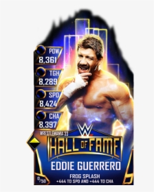 Eddieguerrero S3 14 Wrestlemania33 Halloffame - Eddie Guerrero Wwe Card, HD Png Download, Free Download
