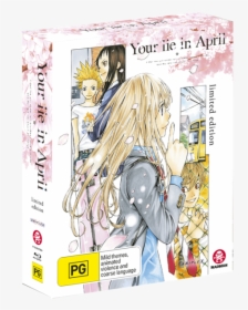 Your Lie In April Anime Blu Ray, HD Png Download, Free Download