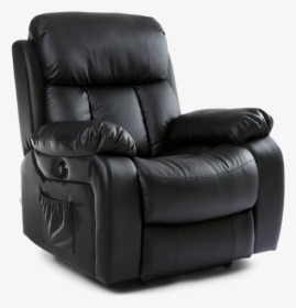 Recliner Png Free Download - Leather Massage Armchair, Transparent Png, Free Download