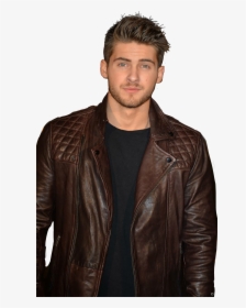 Png With Cody Christian - Cody Christian Leather Jacket, Transparent Png, Free Download