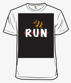 Run Away - Active Shirt, HD Png Download, Free Download