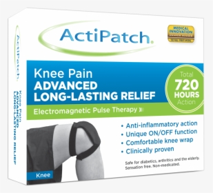 Actipatch Knee Box 3d 2015 Png - Anti Patch Pain Relief, Transparent Png, Free Download
