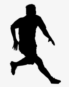 Shoe Clip Art Silhouette Knee I"m The Man - Jogging, HD Png Download, Free Download
