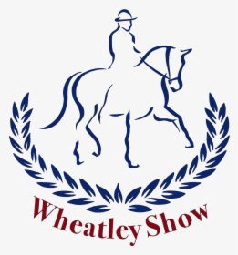 Wheatley Horse Show Logo - Stick Figure Riding A Horse, HD Png Download, Free Download