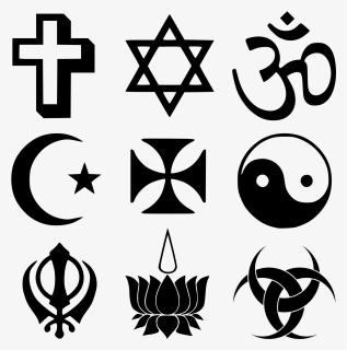 Cool-symbols - Religious Symbols Png, Transparent Png, Free Download