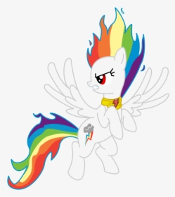My Little Pony White Rainbow Dash, HD Png Download, Free Download