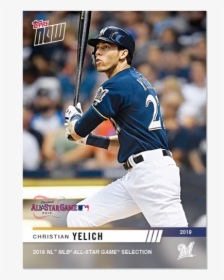 2019 National League  Mlb Topps Now® All Star 15 Card - Baseball Player, HD Png Download, Free Download