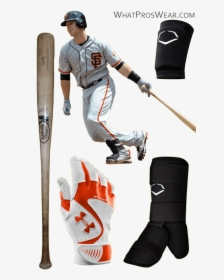 Buster Posey Bat Model, Buster Posey Batting Gloves, - San Francisco Giants Players Png, Transparent Png, Free Download