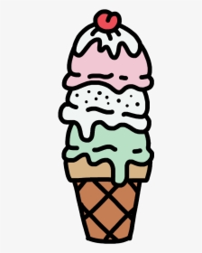 #icecream #summer #holiday #cold #food #sun #tumblr - Ice Cream Sticker, HD Png Download, Free Download