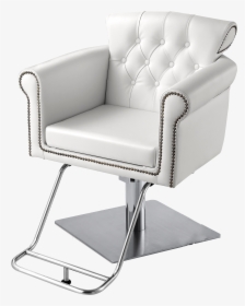 Png White Salon Chairs, Transparent Png, Free Download