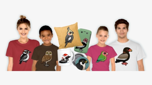 Birdorable Custom Shirts Gifts With Cute Birds Png - Cockatiel, Transparent Png, Free Download