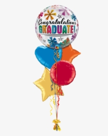 Congratulations Graduate Bubble Graduation Balloon - Congratulations Helium Balloon, HD Png Download, Free Download