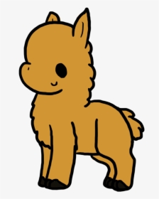 Cute Llama Cartoon Png - Cartoon Llama No Background, Transparent Png, Free Download