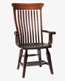 Old South Arm Chair - Wood Chair Png Old, Transparent Png, Free Download