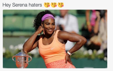 Tweet Picture - Serena Williams Grand Slams Won Singles, HD Png Download, Free Download
