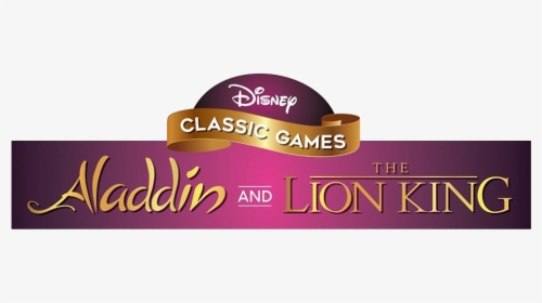 Disney Classic Games Aladdin And The Lion King Logo, HD Png Download, Free Download