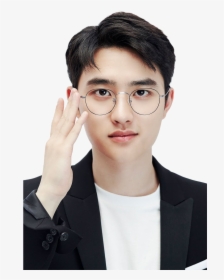 Ideal Type Do Kyungsoo , Png Download - Do Exo With Glasses, Transparent Png, Free Download