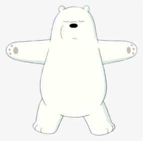 #ice #bear #icebear #ib #freetoedit - Polar Bear, HD Png Download, Free Download