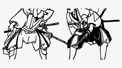 Samurai Clipart Swordsman - Meiji Restoration Cartoon, HD Png Download, Free Download