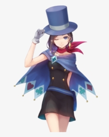 Ace Attorney Trucy Wright Cute, HD Png Download, Free Download