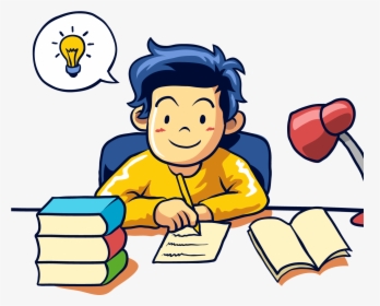 Student Learning Writing - Learning Clip Art, HD Png Download, Free Download