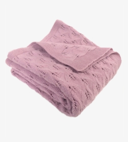 Lilac Merino Wool Baby Blanket - Wool, HD Png Download, Free Download