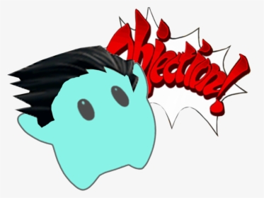 Sticker Other Luma Phoenix Wright Ace Attorney Objection - Phoenix Wright Objection Png, Transparent Png, Free Download