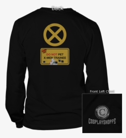 X Men Trainee Back Design Apparel - Emblem, HD Png Download, Free Download