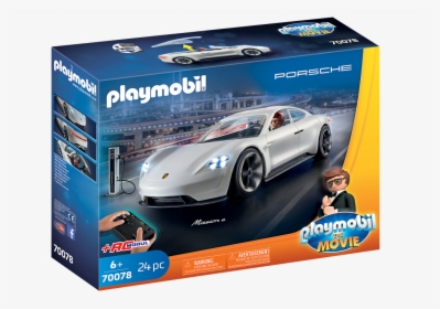 Playmobil The Movie Rex Dasher Porsche Mission E Toy - Playmobil The Movie Porsche, HD Png Download, Free Download