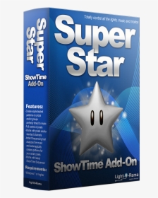 Superstar Add-on For Showtime - Star, HD Png Download, Free Download