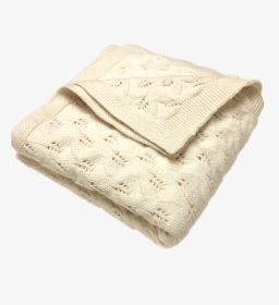 Cream Merino Wool Baby Blanket - Wool, HD Png Download, Free Download