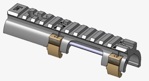 Mounting Rail With Stanag 4694 Profile, HD Png Download, Free Download