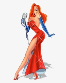 Jessica Rabbit - Sexy Red Hair Cartoon, HD Png Download, Free Download