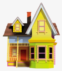 Clip Art Up House With Balloons Clipart - Printable House From Up, HD Png Download, Free Download
