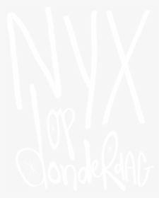 Transparent Nyx Logo Png - Calligraphy, Png Download, Free Download