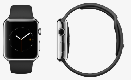 Apple Watch Stainless Steel Black Sport, HD Png Download, Free Download