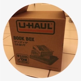 U-haul Book Box - Uhaul Book Boxes, HD Png Download, Free Download