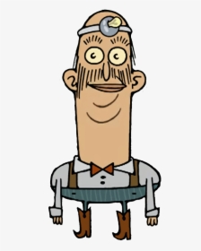Flapjack Character Doctor Julius Barber - Flapjack Characters, HD Png Download, Free Download