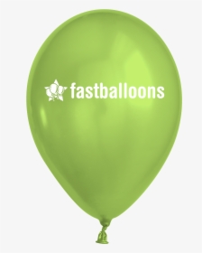 Metallic Lime Balloons - Balloon, HD Png Download, Free Download
