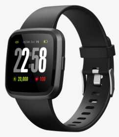 Fitup 2018 Heart Rate Monitor Smart Watch For Women - H4 Smartwatch, HD Png Download, Free Download