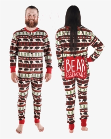 Lazy One Adult Unisex Bear Essentials Flapjack - Lazy One Pajamas, HD Png Download, Free Download