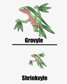Grovyle Shrinkvyle Pokémon Go Plant Fauna Leaf Flora - Grovyle Pokémon, HD Png Download, Free Download